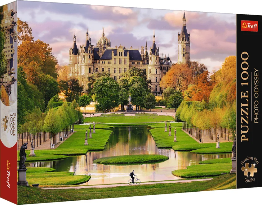 TREFL Puzzle Premium Plus Photo Odyssey: Zvěřínský zámek 1000 dílků