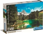 CLEMENTONI Puzzle Modré jezero 1500 dílků