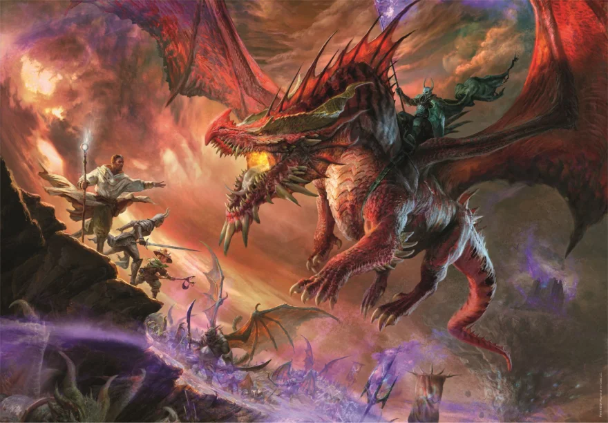 CLEMENTONI Puzzle Gaming Collection: Dungeons&Dragons 500 dílků