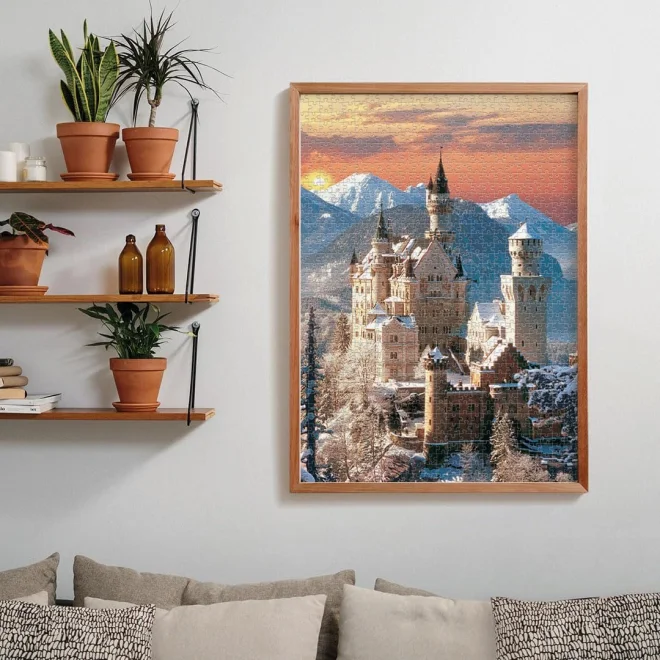 CLEMENTONI Puzzle Neuschwanstein 1500 dílků