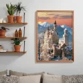 CLEMENTONI Puzzle Neuschwanstein 1500 dílků
