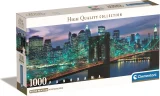 CLEMENTONI Panoramatické puzzle Brooklynský most 1000 dílků