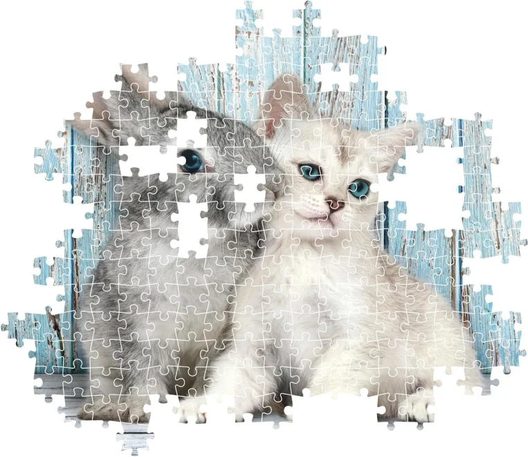 Clementoni Puzzle Kotě a králíček 500 dílků