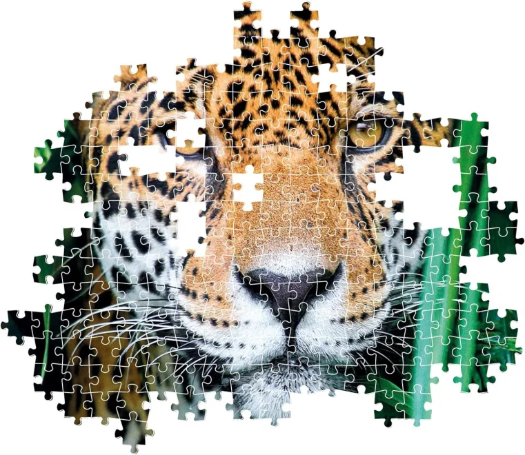 CLEMENTONI Puzzle Jaguár v džungli 500 dílků