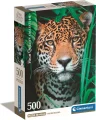 CLEMENTONI Puzzle Jaguár v džungli 500 dílků