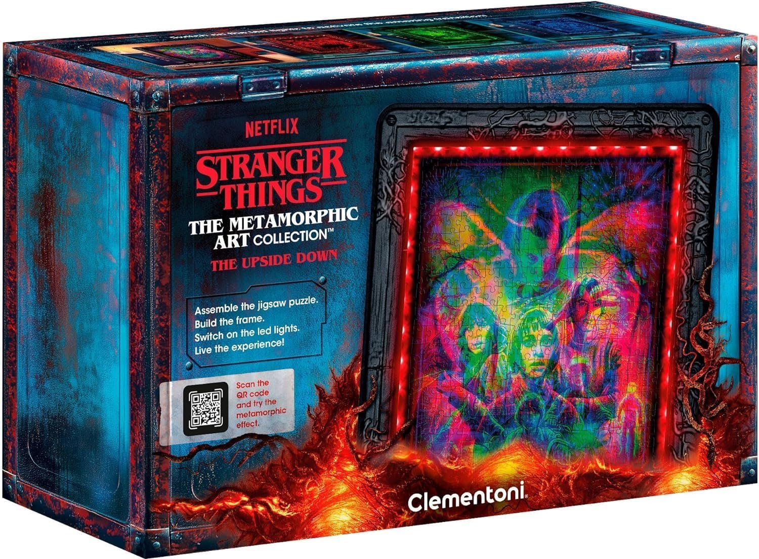Puzzle CLEMENTONI Stranger Things Demogorgon 520 dílků