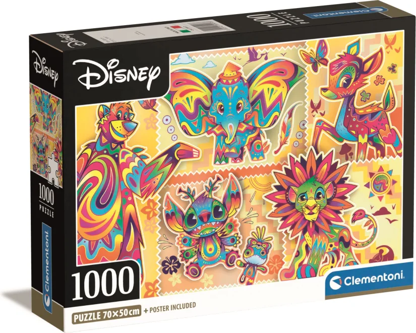 CLEMENTONI Puzzle Disney Classics 1000 dílků