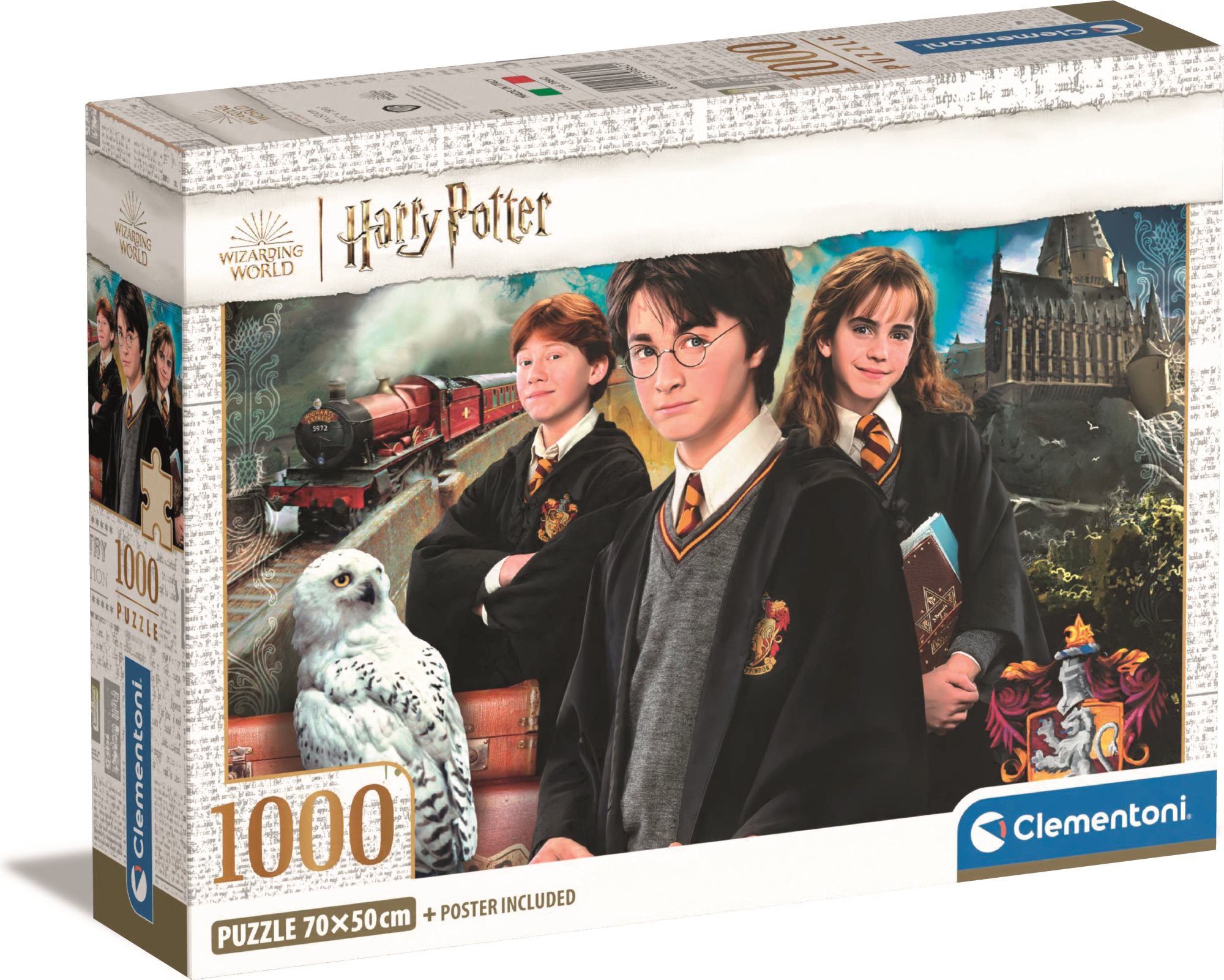 Clementoni 61882 Harry Potter Krátký případ 1000 dílků