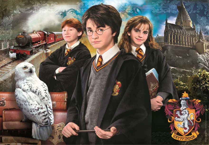 CLEMENTONI Puzzle Harry Potter 1000 dílků