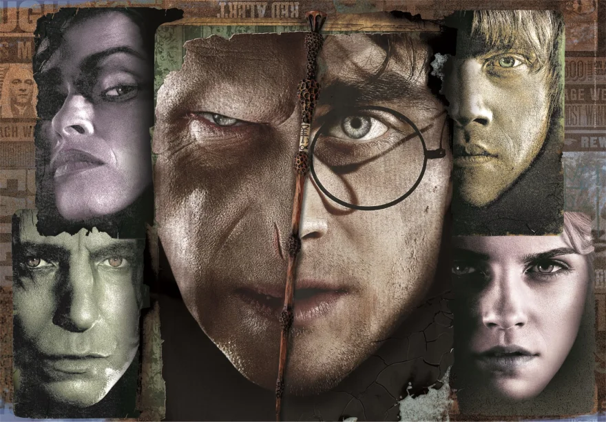 CLEMENTONI Puzzle Harry Potter 1000 dílků