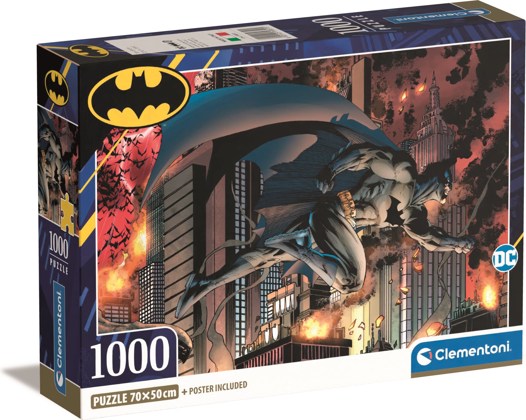 CLEMENTONI Puzzle Batman 1000 dílků