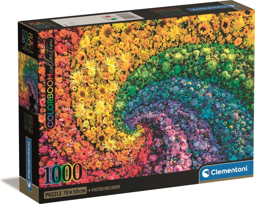 CLEMENTONI Puzzle ColorBoom: Vír 1000 dílků