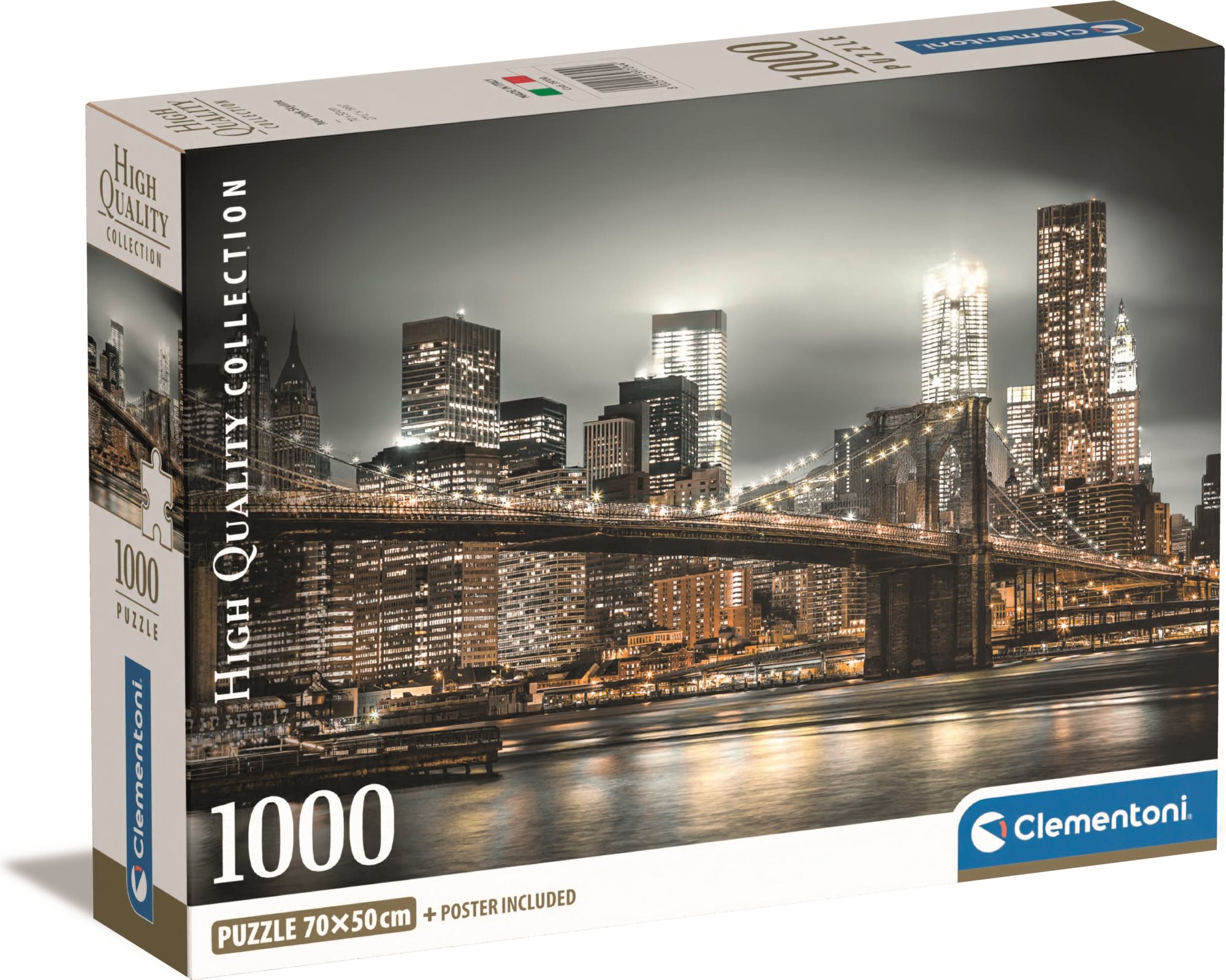 Puzzle 1000 dílků Compact New York Skyline