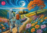 CHERRY PAZZI Puzzle Kosmická láska 1000 dílků