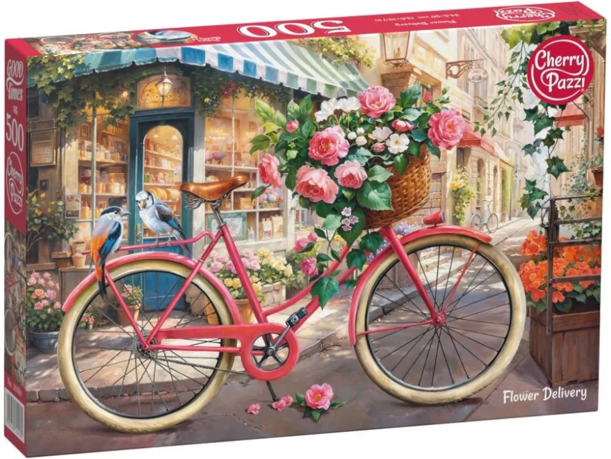 CHERRY PAZZI Puzzle Rozvoz květin 500 dílků