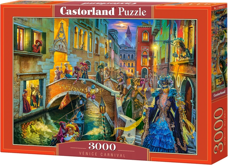 CASTORLAND Puzzle Karneval Banátkách 3000 dílků