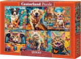 CASTORLAND Puzzle Vyber si svého mazlíčka 2000 dílků