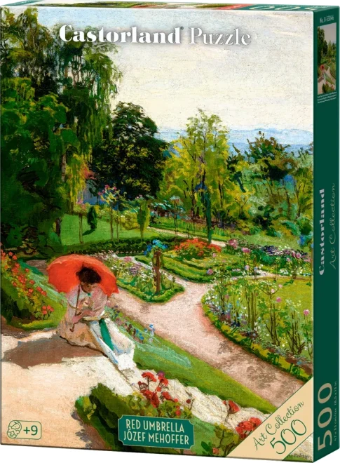 CASTORLAND Puzzle Art Collection: Červený deštník 500 dílků