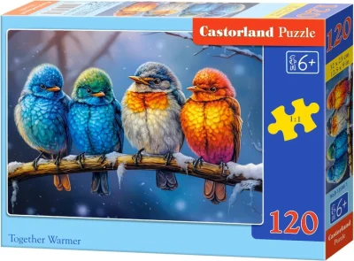 Puzzle Spolu nám je tepleji 120 dílků