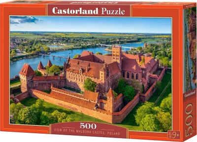 Puzzle Hrad Malbork, Polsko 500 dílků