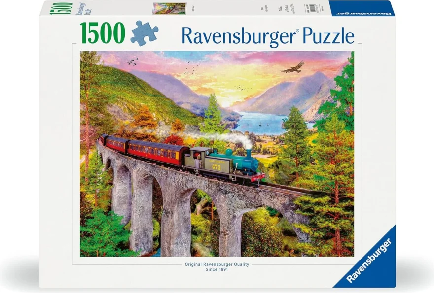 Ravensburger Puzzle Podzimní viadukt 1500 dílků
