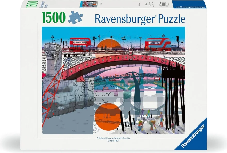 Ravensburger Puzzle Jsem Londýn 1500 dílků