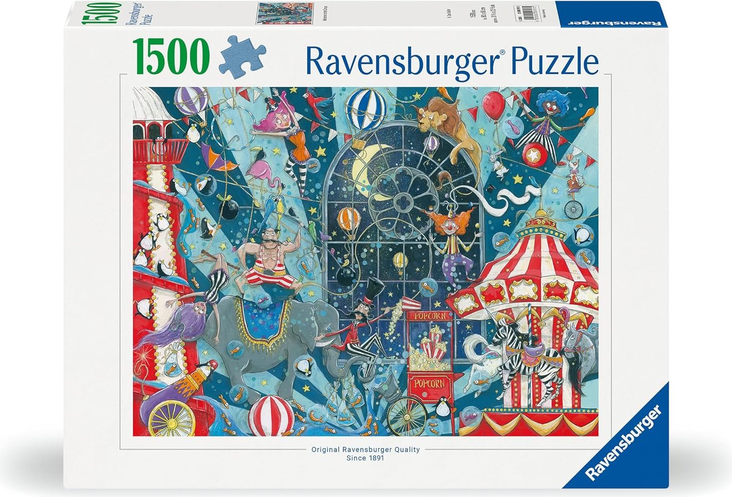 RAVENSBURGER Vítejte v cirkusu 1500 dílků