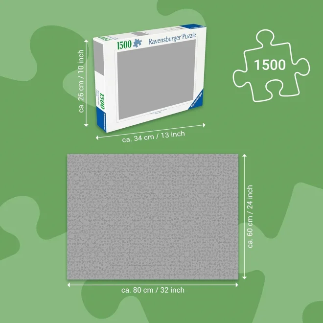 RAVENSBURGER Puzzle Když polární záře tančí 1500 dílků
