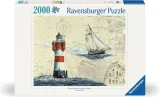 RAVENSBURGER Puzzle Romantický maják 2000 dílků