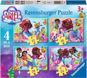Puzzle Ariel 4v1 (12, 16, 20, 24 dílků)