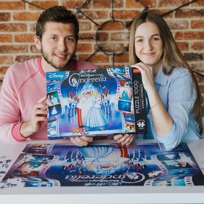 TREFL Puzzle Premium Plus Iconic Moments: Popelka 1000 dílků