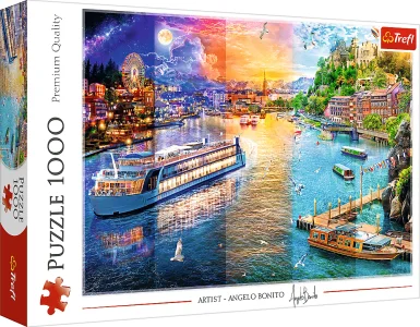 Puzzle Plavba po řece 1000 dílků