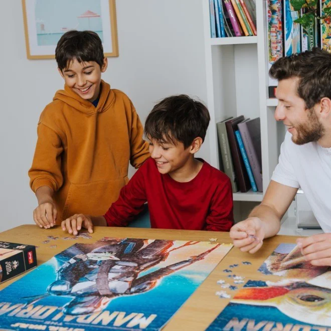 TREFL Puzzle Premium Plus Star Wars: Mandalorian 1000 dílků