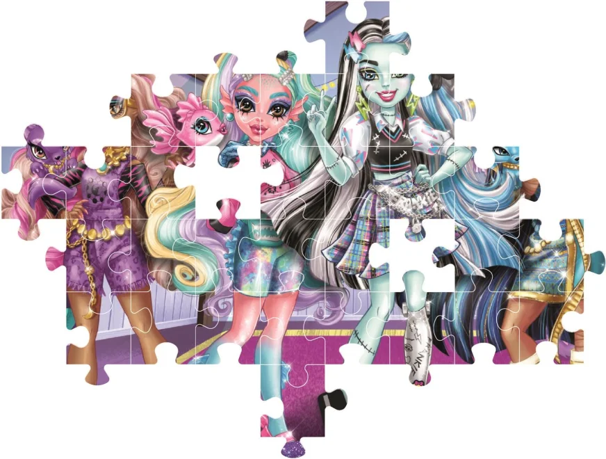 CLEMENTONI Puzzle Monster High 104 dílků