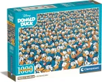 CLEMENTONI Puzzle Impossible: Kačer Donald 1000 dílků