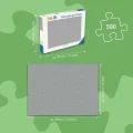 RAVENSBURGER Puzzle Pohlednice z Paříže 500 dílků