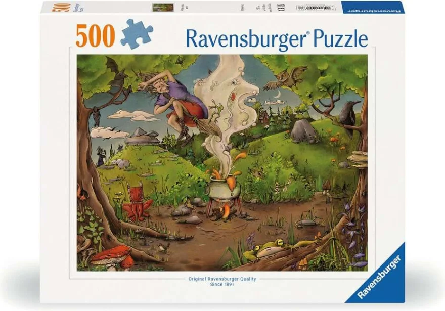 RAVENSBURGER Puzzle Čarodějnice 500 dílků