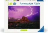 RAVENSBURGER Puzzle Růžová bouřka 500 dílků