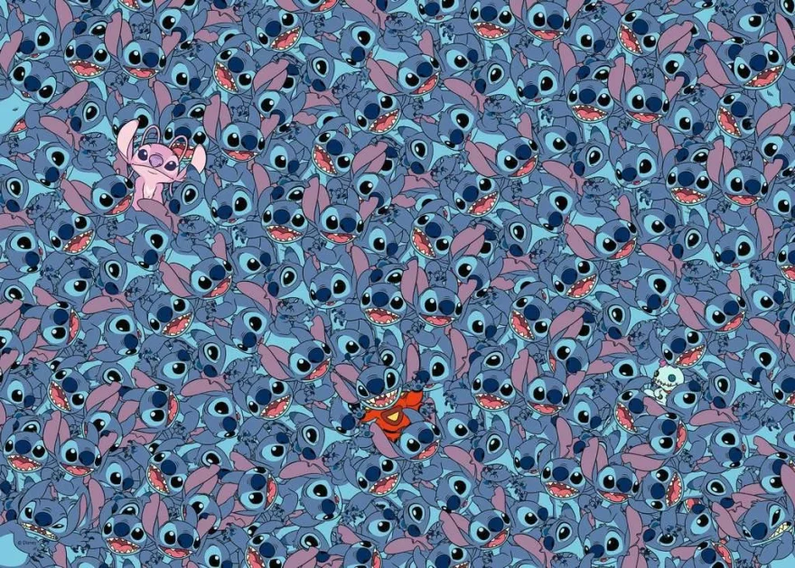 Ravensburger Puzzle Challenge: Stitch 1000 dílků