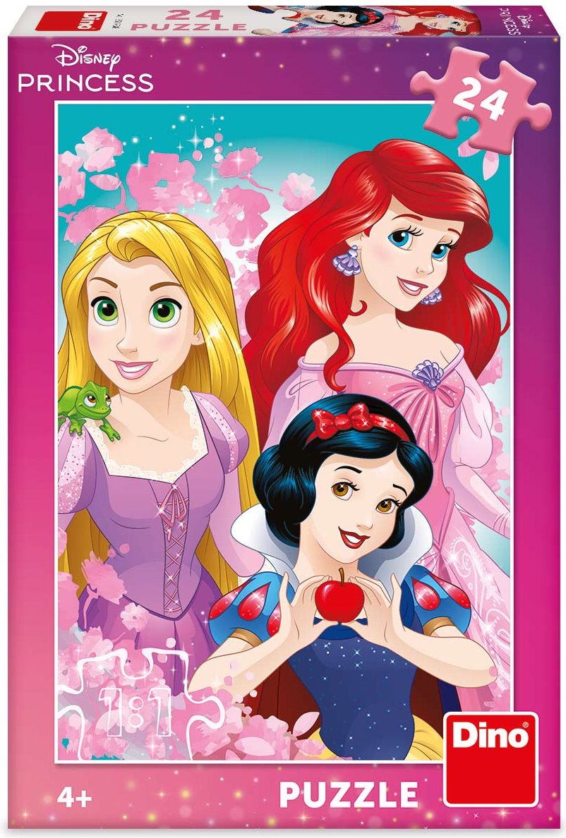 Puzzle Krásné princezny 24 dílků