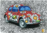 DINO Puzzle Malovaný VW Brouk 500 dílků