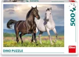 DINO Puzzle Zamilovaní koně 500 dílků
