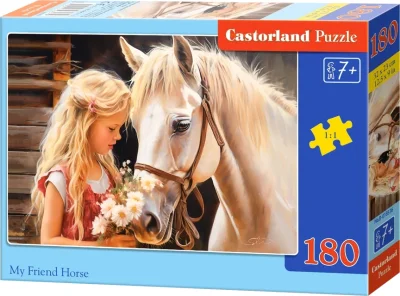 Puzzle Můj přítel kůň 180 dílků