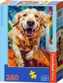 CASTORLAND Puzzle Psí radost 260 dílků