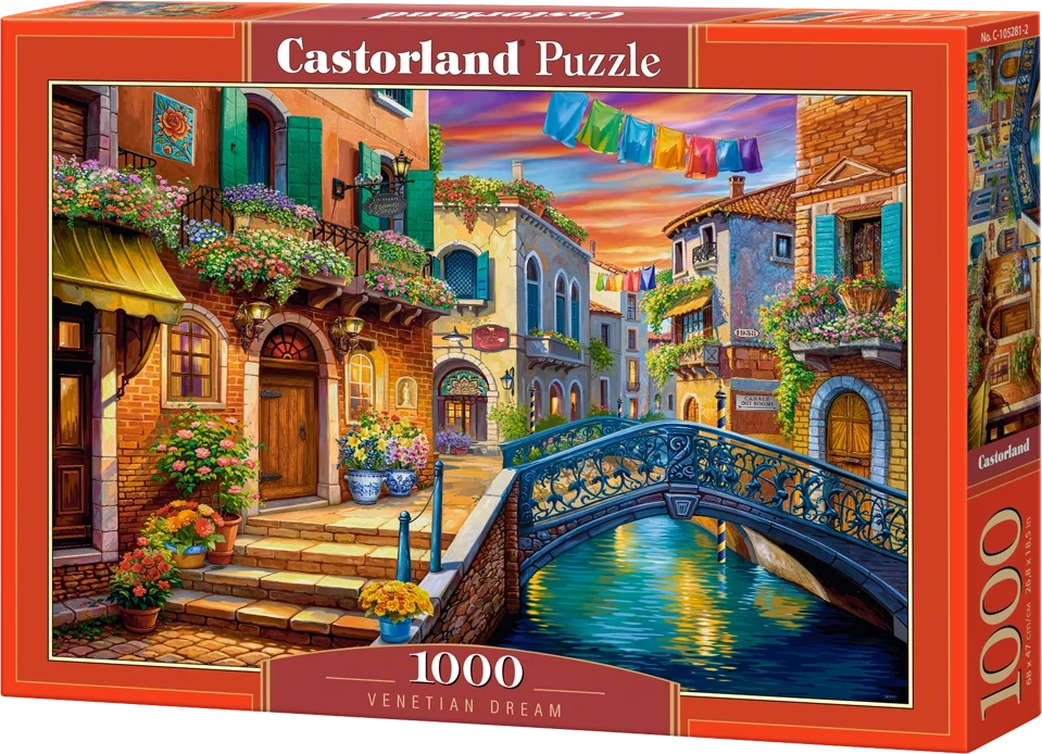 CASTORLAND Puzzle Benátský sen 1000 dílků