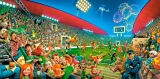 CASTORLAND Puzzle Art Collection: Fotbalové mistrovství 4000 dílků