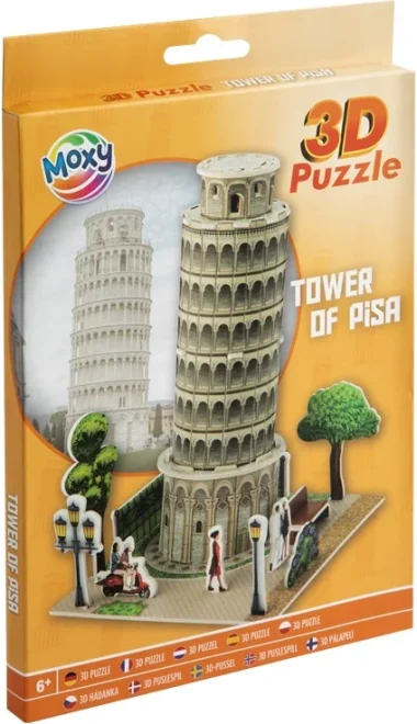 Moxy 3D puzzle Šikmá věž v Pise 21 dílků