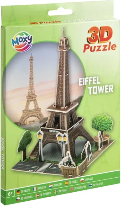 Moxy 3D puzzle Eiffelova věž 28 dílků