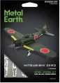 METAL EARTH 3D puzzle Mitsubishi Zero (barevný)
