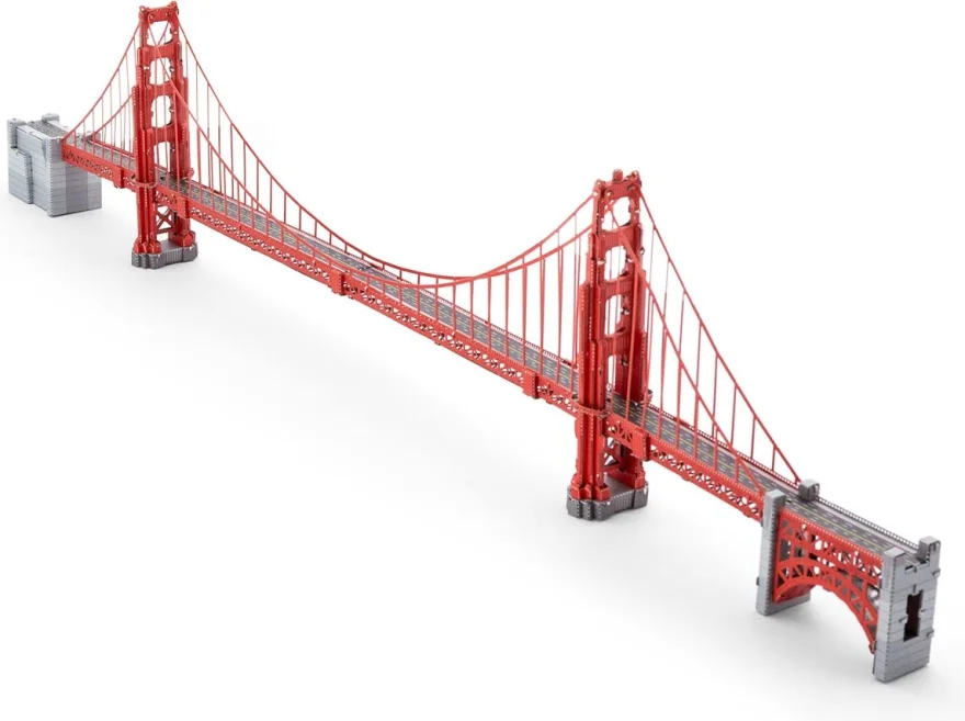 METAL EARTH 3D puzzle Premium Series: Most Golden Gate